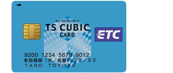 TOYOTA TS CUBIC CARD　ETCカード