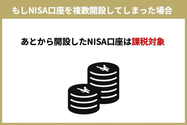 NISA口座を複数申し込んでしまったらどうなる？